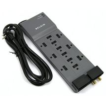 Protetor contra surto - Belkin 12-Outlet Home/Office Surge Protector - 120V - BE112230-08