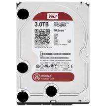 HD 3TB SATA3 Western Digital Red- WD30EFRX (3,5pol, 6Gb/s, 5.400 RPM, 64MB Cache)