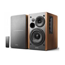 Caixa de Som - 2.0 - Edifier R1280T - Madeira/Prata
