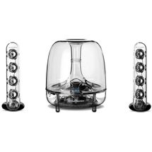 Caixa de som - 2.1 - JBL HK Soundsticks BT Transparente (Bluetooth) - SOUNDSTICKSBTEU
