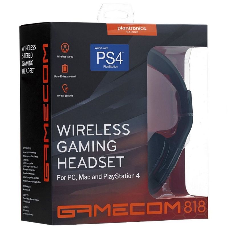 113434-2-Fone_de_Ouvido_c_mic_Sem_fio_Plantronics_GameCom_818_Preto_113434-5