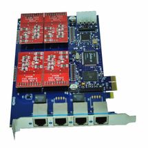Placa PCIe para VOIP (gateway 4 linhas analógicas) AEX410 4FXO PCI-EXPRESS