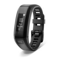 Pulseira inteligente - Garmin Vivosmart HR Regular - Preto - 010-01955-00