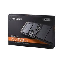 SSD - M.2 (2280 / PCIe NVMe) -  500GB - Samsung 960 Evo - MZ-V6E500BW