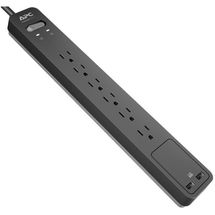 Protetor contra surto - APC SurgeArrest Essentials 6 Outlet c/ USB - 120V - PE6U2