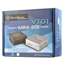 Gabinete Mini-STX - Silverstone Vital Series VT01 - SST-VT01S (Prata)