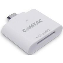 Leitor de Cartão Micro SD p/ Smartphones - Comtac Mini OTG - Branco - 9261