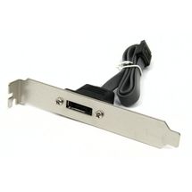 Espelho PCI com 1 porta e-SATA