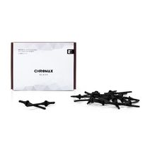 Kit Anti-Vibração p/ Ventoinhas - Noctua NA-SAV2 chromax.black (pack com 20 unidades, preto)