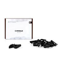 Kit Anti-Vibração p/ Ventoinhas - Noctua Anti-Vibration Pads NA-SAVP1 chromax.black (pack com 16 unidades, preto)