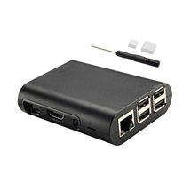 Case para Raspberry Pi 2/Pi 3 - Modelo BB Plus - Enokay - Preto