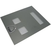 Painel Lateral Cinza para Gabinete Chieftec Série H