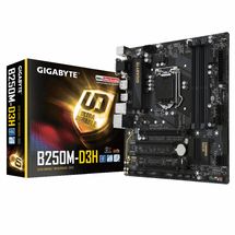 Placa mãe LGA 1151 - Gigabyte GA-B250M-D3H (Micro ATX)