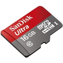 Cartão de memória - microSDHC -  16GB - Sandisk Ultra - SDSDQUAN-016G-G4A