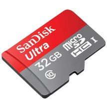 Cartão de memória - microSDHC -  32GB - Sandisk Ultra UHS-I - SDSDQUA-032G-U46A