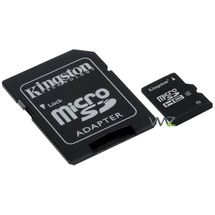 Cartão de memória - microSDHC -  16GB - Kingston - SDC4/16GB