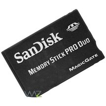 Cartão de memória - Memory Stick PRO Duo (MSPD) -   4GB - SanDisk - SDMSPD-004G-B35