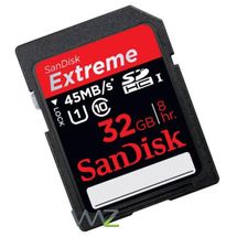Cartão de memória - Secure Digital (SDHC) -  32GB - Sandisk Extreme - SDSDX-032G-X46