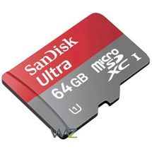 Cartão de memória - microSDXC -  64GB - Sandisk Ultra - SDSDQUA-064G-U46A