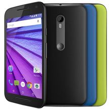 Smartphone Motorola Moto G Colors 3ª Geração (Dual Chip, Android 5.1, 16GB, 5.0pol, 13MP+5MP, 4G, HDTV) Preto