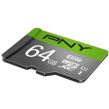 Cartão de memória - microSDXC - 64GB - PNY Elite - P-SDU64U185EL-GE