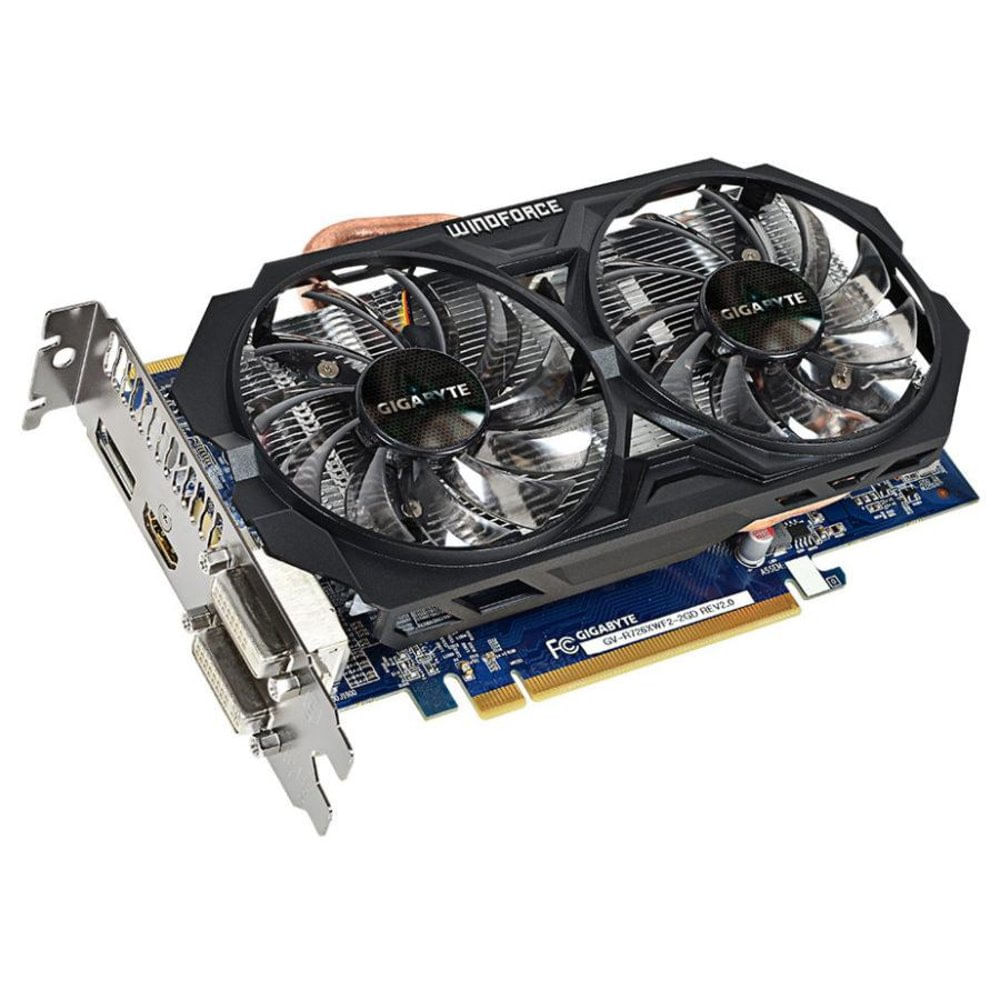 Placa de video AMD Radeon R7 260X 2GB PCI E Gigabyte GV R726XWF2 2GD Waz