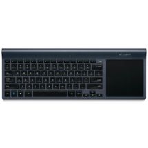 Teclado - Sem fio - Logitech TK820 Wireless All-In-One Keyboard with Touchpad - Cinza/Preto - 920-005108
