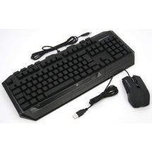 Teclado e Mouse - USB - Cooler Master Devastator (Blue Edition) - Preto - SGB-3010-KKMF1-BR