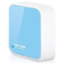 Roteador Wireless - TP-Link N150 Nano - Azul/Branco - TL-WR702N