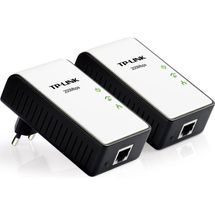 Adaptador Powerline - TP-Link Kit Inicial Mini Multi-Streaming AV200 - Branco/Cinza - TL-PA211KIT