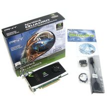 Placa de vídeo PCI-E NVIDIA Quadro   FX 1800 768MB/192bits PNY - VCQFX1800-PCIE-PB