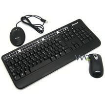 Teclado e Mouse - USB - Microsoft Wireless Media Desktop 1000 - ZHA-00006 / 1356 1067 1028