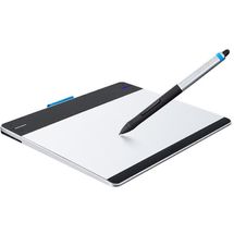 Tablet - 6 x 3,7 - Wacom Intuos Pen & Touch Tablet (Small / Manga) CTH480S2 - Prata/Preto