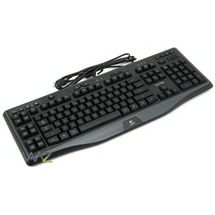 Teclado - USB - Logitech Gaming Keyboard G110 - Preto/Cinza - 920-002232