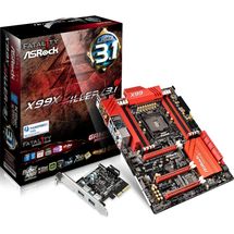 Placa mãe LGA2011-v3 - AsRock Fatal1ty X99X Killer/3.1 (ATX)