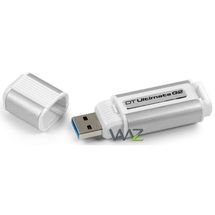 Pendrive USB3.0  32GB Kingston DataTraveler Ultimate 3.0 G2 - Branco/Prata - DTU30G2/32GB