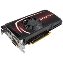 Placa de vídeo PCI-E NVIDIA GTX 570 2,5GB/320bits Evga HD - 025-P3-1579-KR