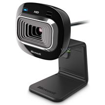 Webcam - Microsoft LifeCam HD-3000 - Preta - T3H-00002 - Box.