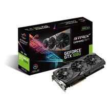 Placa de vídeo - NVIDIA GeForce GTX 1080 (8GB / PCI-E) - Asus - ROG STRIX-GTX1080-8G-GAMING