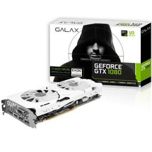 Placa de vídeo - NVIDIA GeForce GTX 1080 (8GB / PCI-E) - Galax EXOC-SNPR WHITE - 80NSJ6DHN1WS