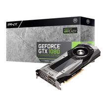 Placa de vídeo - NVIDIA GeForce GTX 1080 (8GB / PCI-E) - PNY Founders Edition VCGGTX10808PB-CG