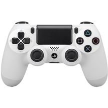 Gamepad - Sony DualShock4 Wireless Controller (p/ PS4) - Branco
