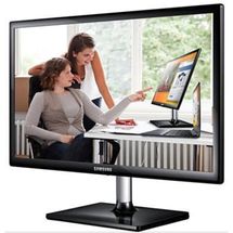 Monitor LCD (LED) - 23pol - Samsung S23C550 (Wide) - Preto - LS23C550HSMZD
