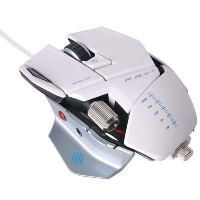 106445-1-mouse_usb_mad_catz_cyborg_rat_5_gaming_mouse_branco-5