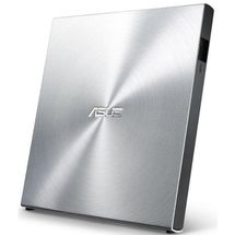 Gravador Externo Slim - USB 2.0 - DVD/CD - Asus UltraDrive - Prata - SDRW-08U5S-U