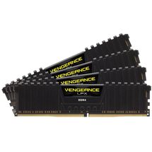 Memória DDR4 - 16GB (4x 4GB) / 2.666MHz - Corsair Vengeance LPX - CMK16GX4M4A2666C15