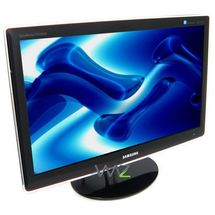 TV / Monitor LCD 24pol - Samsung P2470HN (Widescreen) - Preta/Vermelha - LS24EMSKUMZD