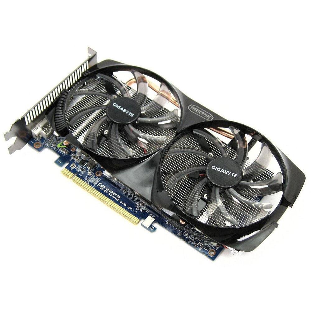 Placa de video PCI E AMD HD 7850 2GB 256bits Gigabyte WindForce 2X OC Edition GV R785OC 2GD Waz