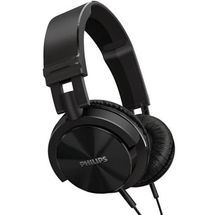Fone de Ouvido - 3,5mm - Philips DJ  Headphones - Preto - SHL3000/00