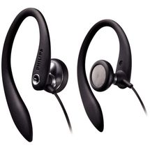 Fone de Ouvido - 3,5mm - Philips Earhook Headphones - Preto - SHS3200
